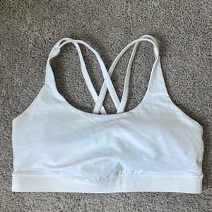 Lululemon Energy bra size 10 white